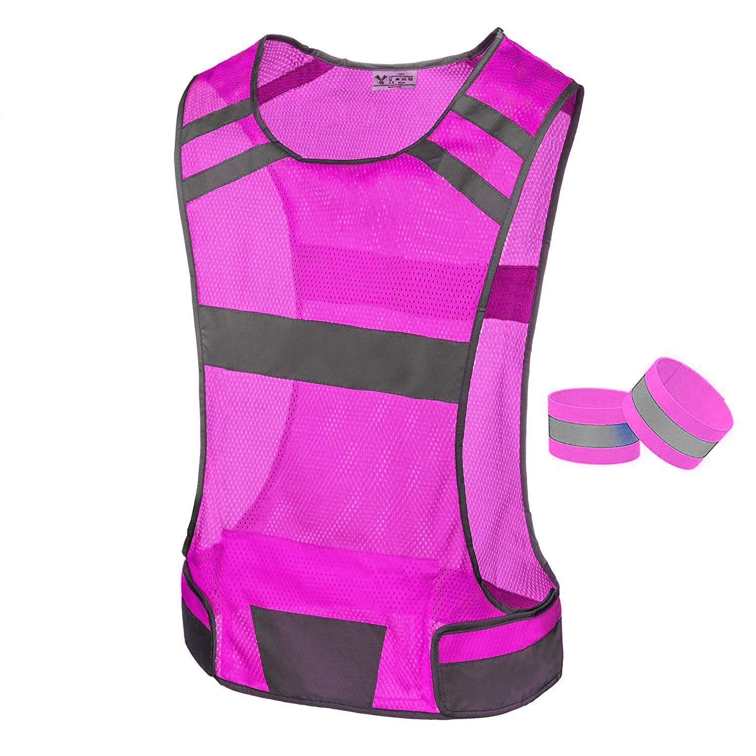 Reflective Running Vest Gear: Sports and Outdoors –
